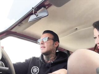Picking up a Stranger mother I'd like to fuck and Bang her in my car_DIANA ZILLI