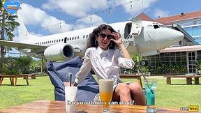 I Asked A Stranger To Take A Photo Of Me On The Beach And He Fucked Me In Hotel And Came On My Face