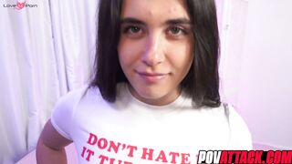 Bootylicious hottie Daisy Pheonix pussy drilled hard before messy facial