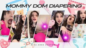 4K Ziva Fey - Mommy Dom Diapering
