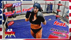 POV - MILF on Fire!
