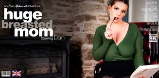 Big tits Dani loves to masturbate while reading