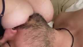 Savoring Motherly Nectar while Caressing My Phallus