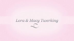 Lora Cross and Macy Nikole Twerking (SD)