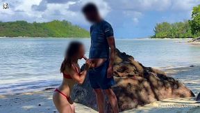 lost in paradise - caught fucking on a lonely beach