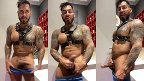 put on the chastity cage while i fuck you being my bitch - viktor rom - pornstar gay latino big muscle