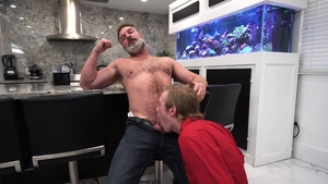 Family Dick: Old Man's Tongue Meets Young One