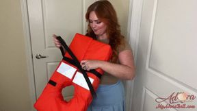 CUSTOM Life Vest Masturbation (mp4)