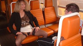 The Train Bitch Claims Her Innocence
