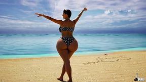 mrs. gunther pov: tacking dick on the beach