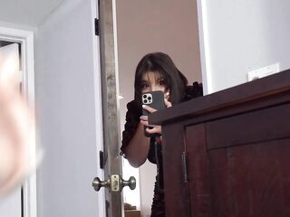 La Sirena is a impure minded brunette hair who loves to feel a goth hard penis inside her
