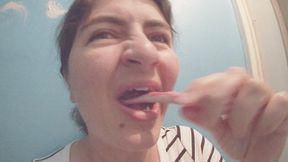 Quick toothbrushing