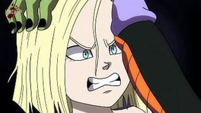 Android 18 Gets Wild in Cell Block&#x8272;&#x60C5;&#x76DB;&#x5BB4;