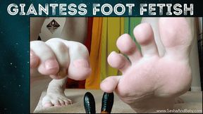 Giantess Foot Fetish - Your Tiny Feet are No Match for these Giant Amazon Women