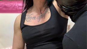 Sweaty armpits