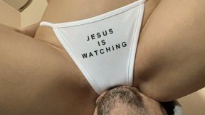 Homemade Femdom From Princess Kira In Panties And Her Slave (MP4 HD 1080p)