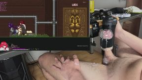 game milks my hard cock (cumshots gameplay only)