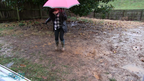 Puddle Splashing and Flashing