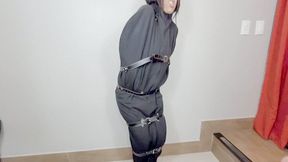 TOTALLY DOMINATED, STUCK IN THE BAG AND BEING PUNISHED BY 4 DANGEROUS HANDS - BY DESIREE AND SCARLET WHITE - CLIP 01