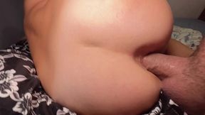 evening closeup of amateur couple