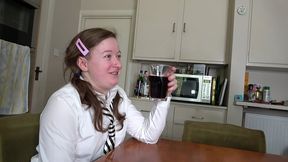 guest burps at dinner table