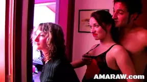 Anal sex in bed with sultry Charlotte de Castille and Olga