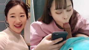 Yi Yuna Blowjob and Face Cumshot