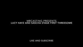 Lucy Hayz and Sascha Stage's Threesome