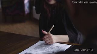 Bella Grey "Deal with the Devil"! Triple initiation inside the