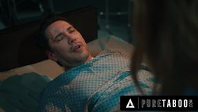PURE TABOO 3-Titted Demon Ashley Lane Breastfeeds Nurse Anna Claire Clouds! CREEPY HORROR PORN 3-WAY