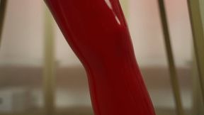 Nurse in latex