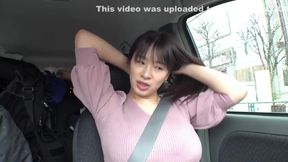 Savoring Japanese Brunette&#039;s Massive Knockers &amp; Thick Ass in POV Deepthroat