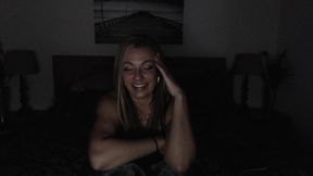 Busty Mature Blonde, Aubrey Sheen, Chats with User (non- Nude)