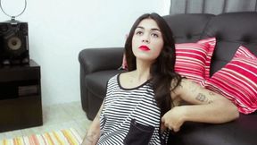 Smoking Girls Hot Red Lips Model Kimberly 117 (Mp4 1920X1080)