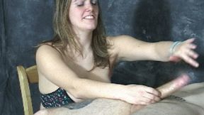 Long Dick Bondage Milking Amber- 1080