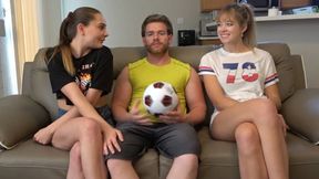 Newcomers River & Derek Heat Up with Intimate Soccer Stripping