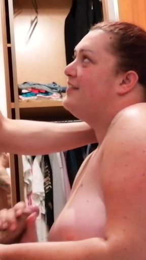 Jerky BBW Wife