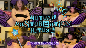 Witch Mutual Masturbation Ritual with Cum Countdown