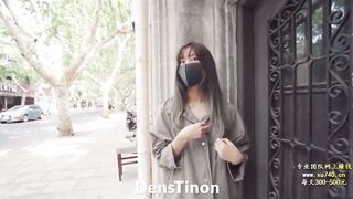 FOX 上海行-在人流攢動的鬧市和商場 全裸露出放飛自我，好幾次差點就讓路人發現了！！
