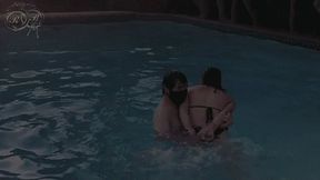 Bella's Slow Mo Aquatic Bondage Experience