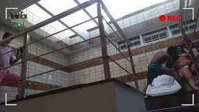backstage: gravacao do gang bang com a coroa madura bunduda, atuando com dotados.