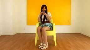 Horny Japanese whore Maria Aoi in Crazy Solo Girl, Softcore JAV clip