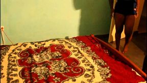 the landlady who cheats on her husband with her housekeeper, the security guard of the residence. surprised by the husband in a very hot torrid fuck, he requests to fuck three in a threesome in front.