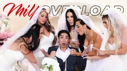 Shay Sights, Texas Patti, Vivianne DeSilva, Lolly Dames & Sandy Love - FIVE Angry Brides