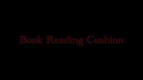 Book Reading Cushion ft Domina Peridot