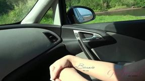 After hiking with Bailey Brooke, she gives you head in the vehicle