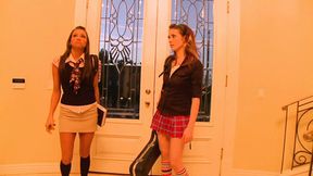 Blacks' Sultry S-E-X Extravaganza - Naughty&#x1F608; Teen Delights at After-School Orgy Bash