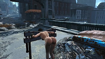 Dirty vault dweller seeks desperate succor in raunchy nuclear wasteland escapades