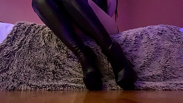 Boot slave- He's going to get me pregnant!