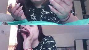 A failed attempt to smoke a thick thing